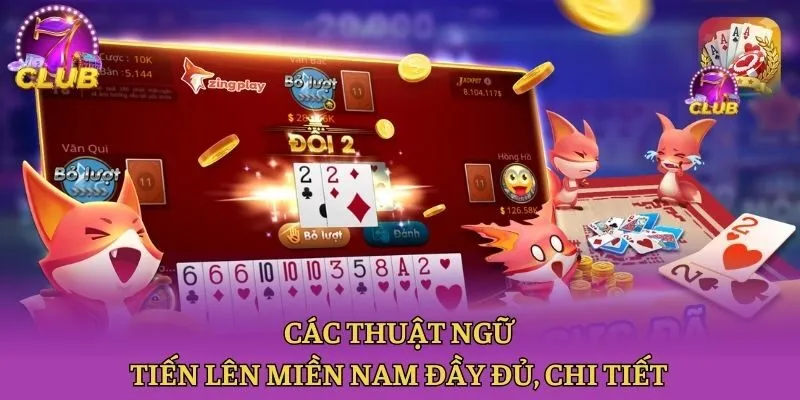 Các thuật ngữ tiến lên miền Nam đầy đủ, chi tiết