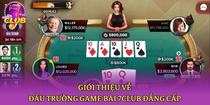 Giới thiệu về đấu trường game bài 7club đẳng cấp